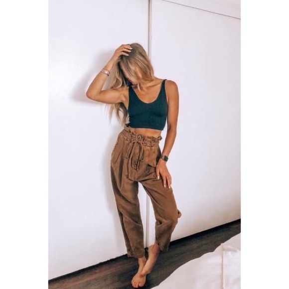 SOLD Free People Margate Pleated Trouser - Picture 4 of 4